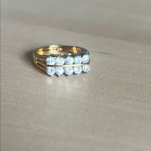 Neiman Marcus 14k TH Gold Filled Rowed Women's Ring